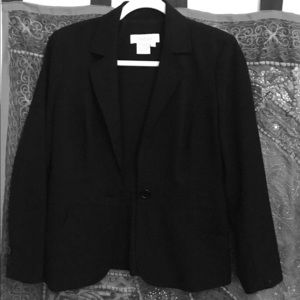 Peck & Peck Black stretch Blazer 8P